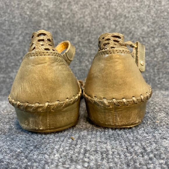 Pikolinos Women 10.5 Green Puerto Vallarta Mary Jane Closed Toe Sandals Shoes - Picture 6 of 8